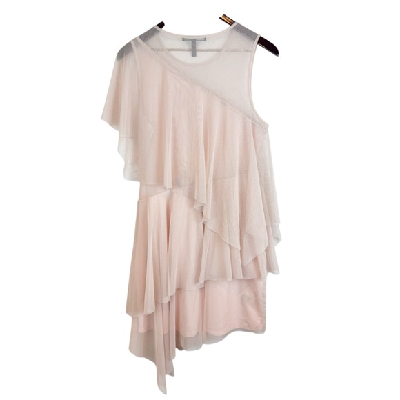 BCBGMaxAzria | Blush Pink Madison Tulle dress, S - Picture 3 of 10
